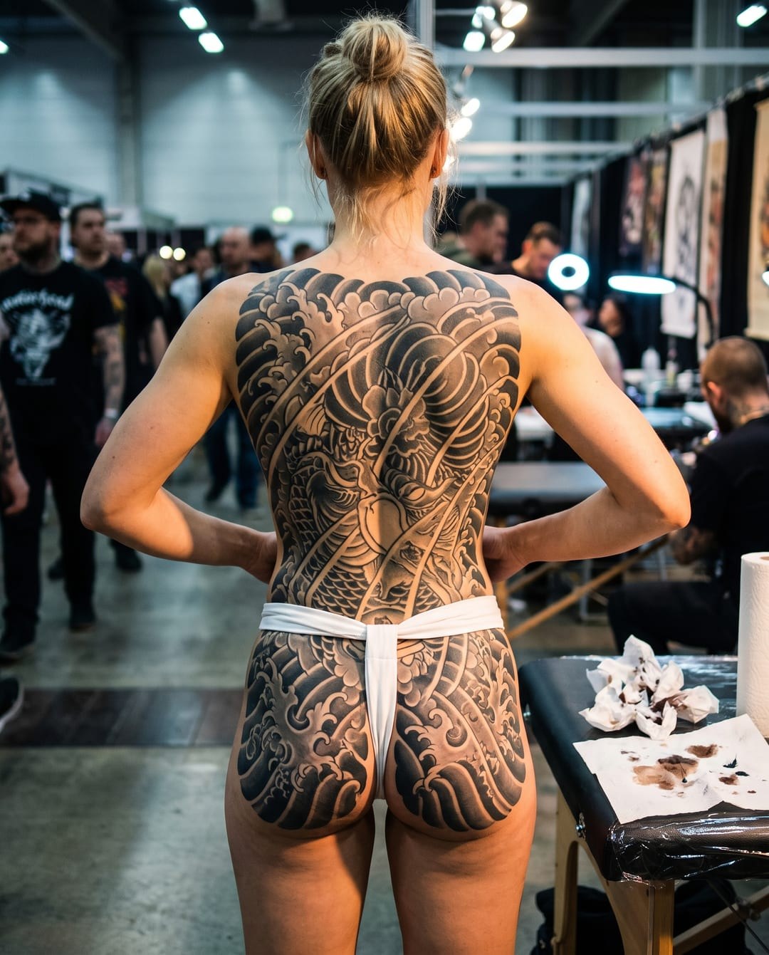 Irezumi bodysuit in the dark. #irezumi #japanesetattoo