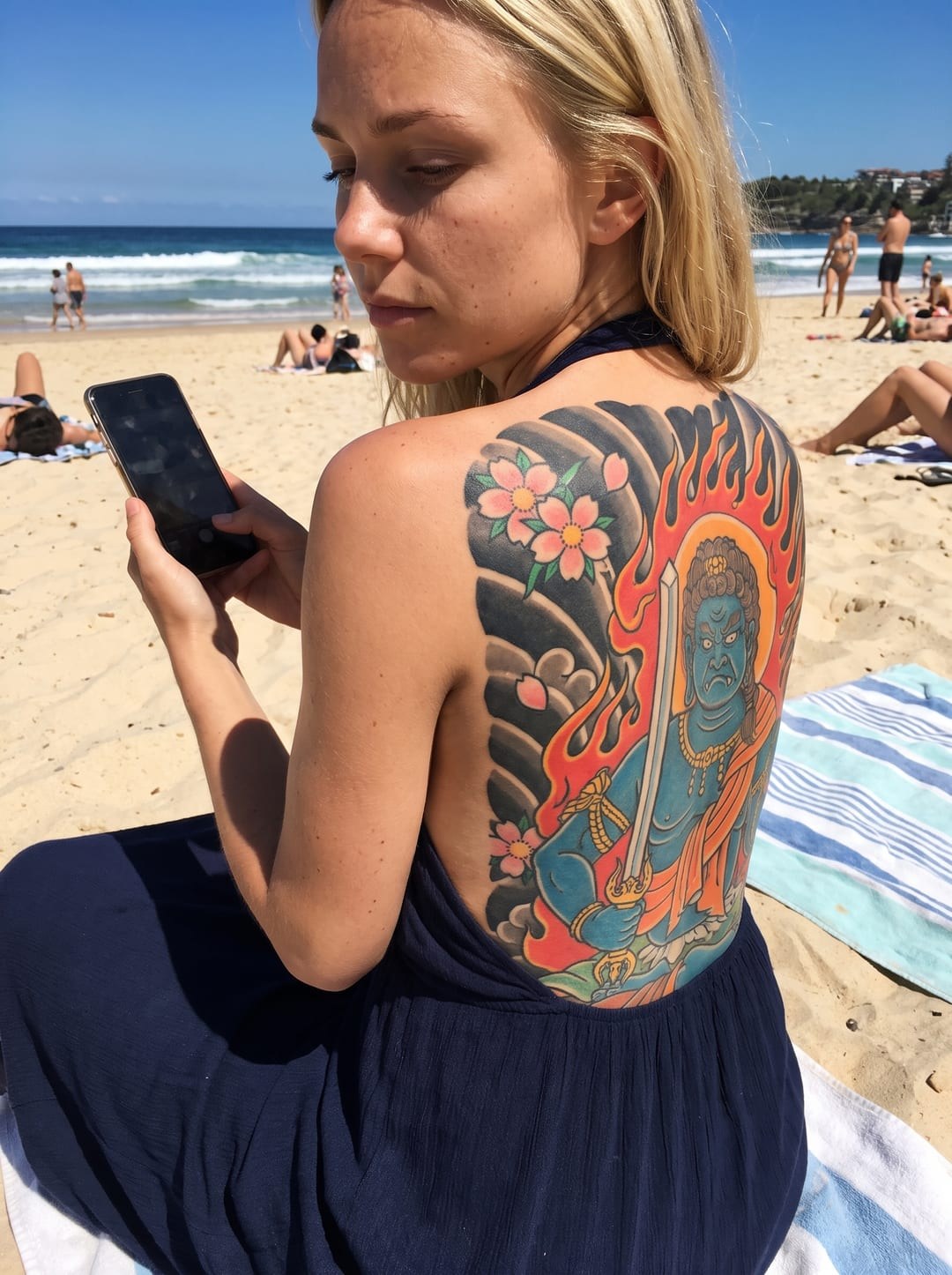 Irezumi suit, out and about. #irezumi #tattoolife