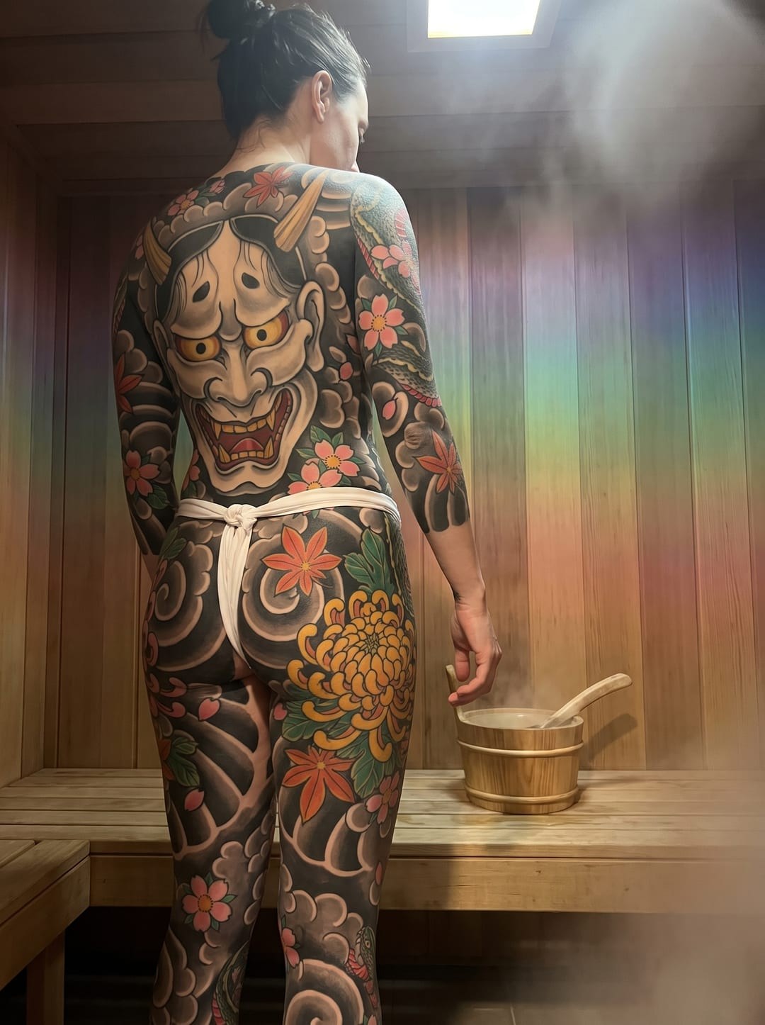 Traditional irezumi bodysuit — full back plate. #irezumi #japanesetattoo #bodysuit