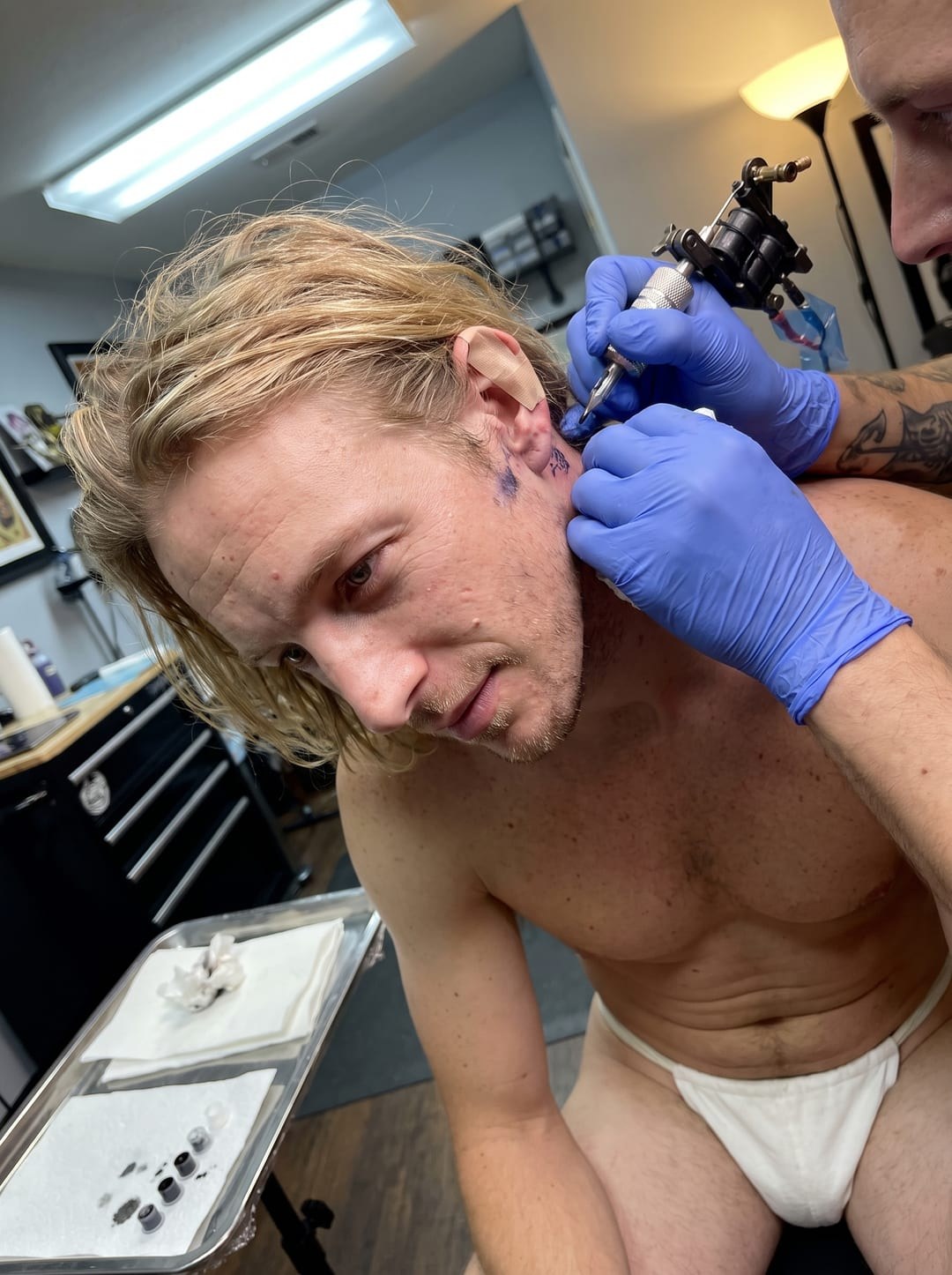 Session day — fresh irezumi coverage. #irezumi #tattoosession